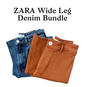 Zara Bundle Wide Leg Denim